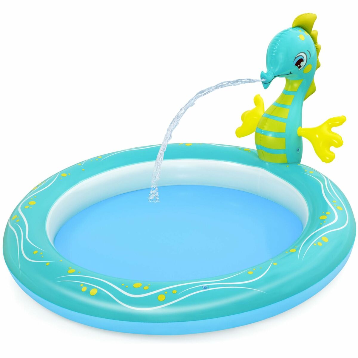 Bestway Inflatable Paddling Pool For Children Bestway Sea Horse 188 X 160 X 86 Cm
