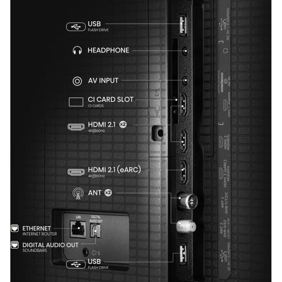 Hisense Smart Tv Hisense 65A7Q 65" 4K Ultra Hd Led Hdr D-Led Qled