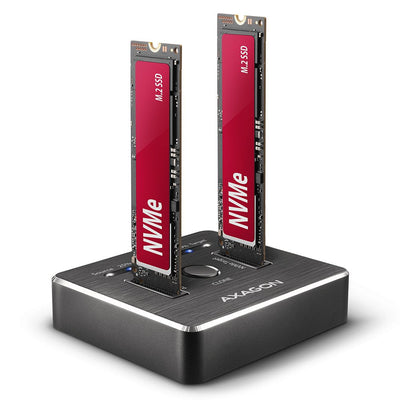 Axagon ADSA-M2C NVMe Clone Dual SSD Dock Station — image 1