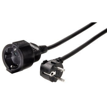 Hama Cable Extension Schucko 10M Black