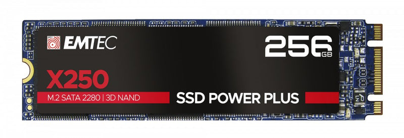 Emtec Drive SSD 256GB X250 M.2GB SATA III 3D Nand