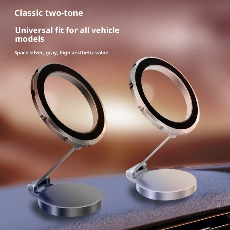 Alloy Magnetic Car Holder Collapsible Navigation Bracket