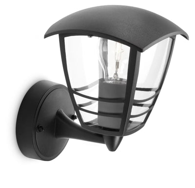 Philips Wall Light Outdoor Wall 1X60W Black Mod. Creek — image 1