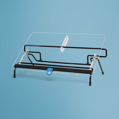 R-go Tools Flexible Documentholder Rgodofrtr Ring Binder Acrílico, Steel Transparent Black — image 1