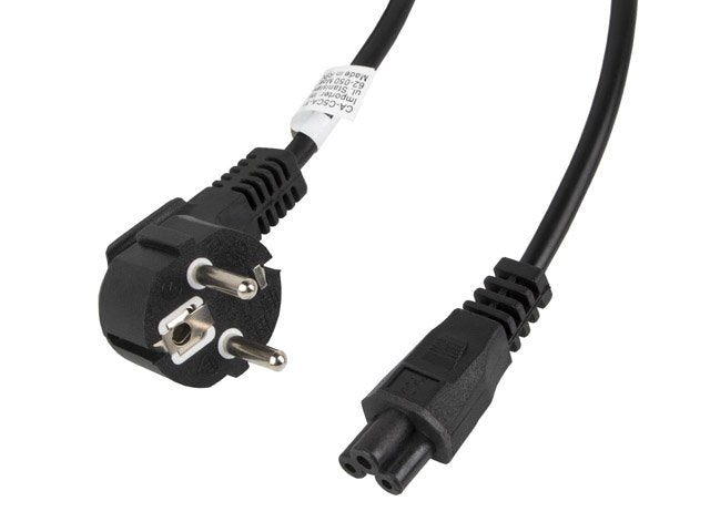 Lanberg CA-C5CA-11CC-003-BK Cable Power Cee 7 / 7- C5 3M