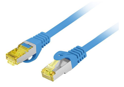 Lanberg Network Cable CAT.6A S FTP Lszh Cu 1.5M Blue — image 1