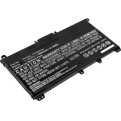 Coreparts Battery Laptop 11.55V 3600MAH 42WH HP Pavilion 14-BF, Pavilion 14-BF040WM, Pavilion 14-BK, Pavilion  — image 1