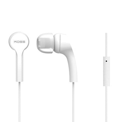 Koss Headphones Internos Stereo Keb / 9IW - White — image 1