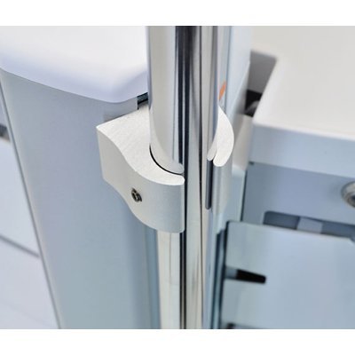 Ergotron Iv Pole Clamp Kit - Componente Assembly (2 Klammern, Befestigungshalterung) — image 1