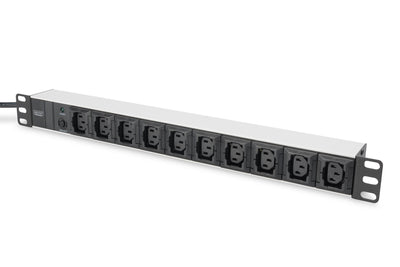 Digitus Power Strip Plugs Rm 10VÍAS 1U, 10XIEC C13, Plug IEC C14 — image 1