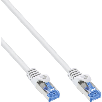 Inline® Patch Cable CAT.6A, S/FTP, Tpe (lszh), Cca, White, 2M — image 1