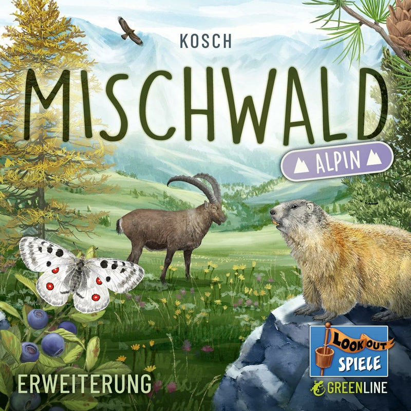 Asmodee Mixed Forest - Alpine, Expansión Set Of Cartas LOOD0064