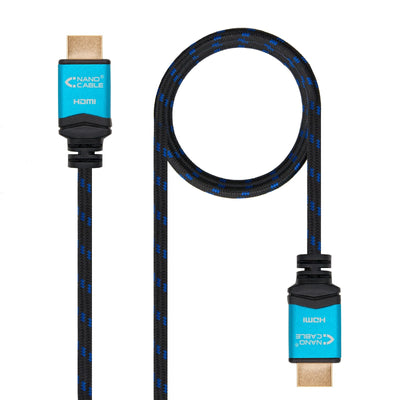 Nanocable HDMI Cable V2.0 Male a HDMI V2.0 Male 7M - 4K@60HZ 18Gbps - High Speed - Recubierto Nylon Trenzado - — image 1