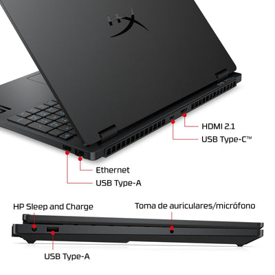 HP Laptop Hyperx Omen 15-GA0014NS U7 355 16GB 512GB Rtx 5060 15.32K Fdos — image 1