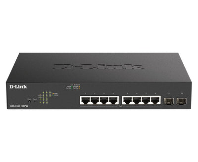 Switch D-link DGS-1100-10MPV2 10 Ports RJ-45 Gigabit 10 100 1000 PoE Sfp — image 1