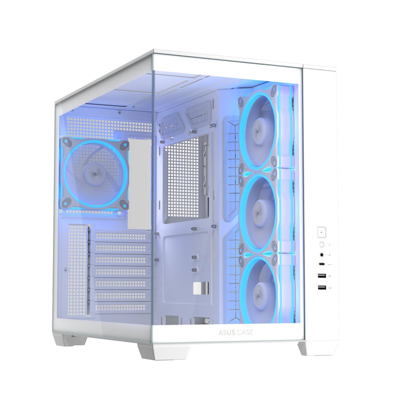 ASUS PC Case A32 Plus Tg ARGB White