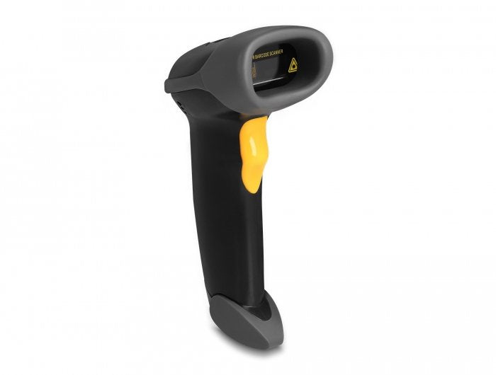 Delock Scanner Code Barcodes USB 1D With Cable Connection And Stand - Láser - Black
