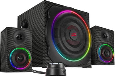 Gravity Carbon Rgb, Lautsprecher Black 60W, Bluetooth, Klinke, RGB — image 1