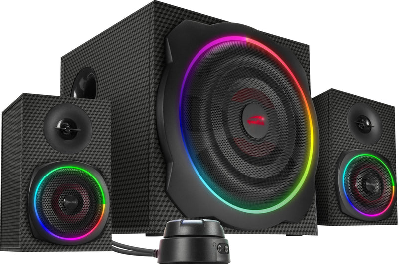 Gravity Carbon Rgb, Lautsprecher Black 60W, Bluetooth, Klinke, RGB