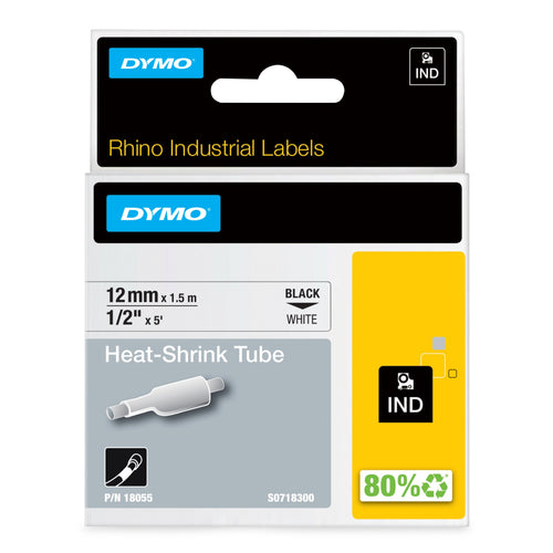 Dymo Tape Rhinopro Heat Shrink Tubes Printer Labels D1 18055 — image 1