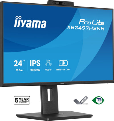 Iiyama 60.5CM 24 XB2497HSNH-B1 16:10 HDMI + DP + USB-C — image 1