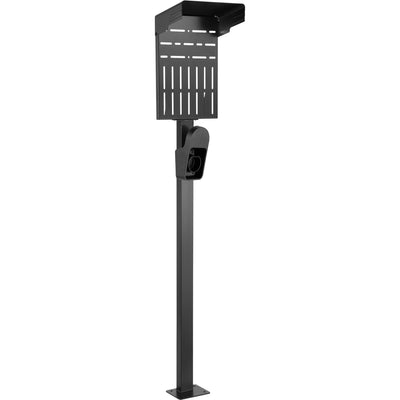 Inline® Universal Wallbox Stand With Ev Charging Cable Holder, Black — image 1