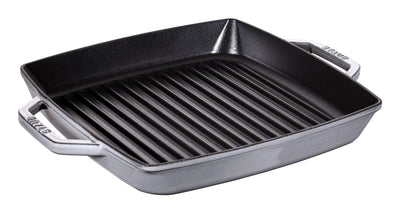 Staub Grill Pan Induction Squared 28CM Graphite Grey — image 1