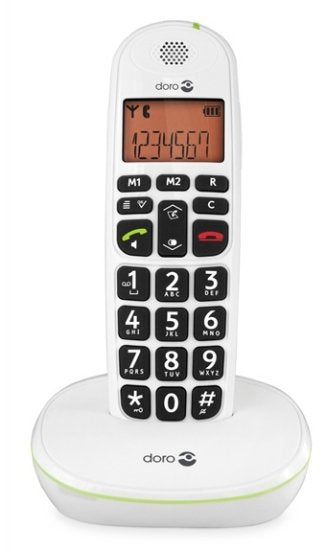 Doro Phone Phoneeasy 100W Dect Identificador Llamadas White