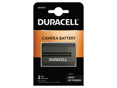 Duracell Digital Camera Battery 7.4V 1600MAH Replacement For Sony NP-FM500H DR9695 — image 1