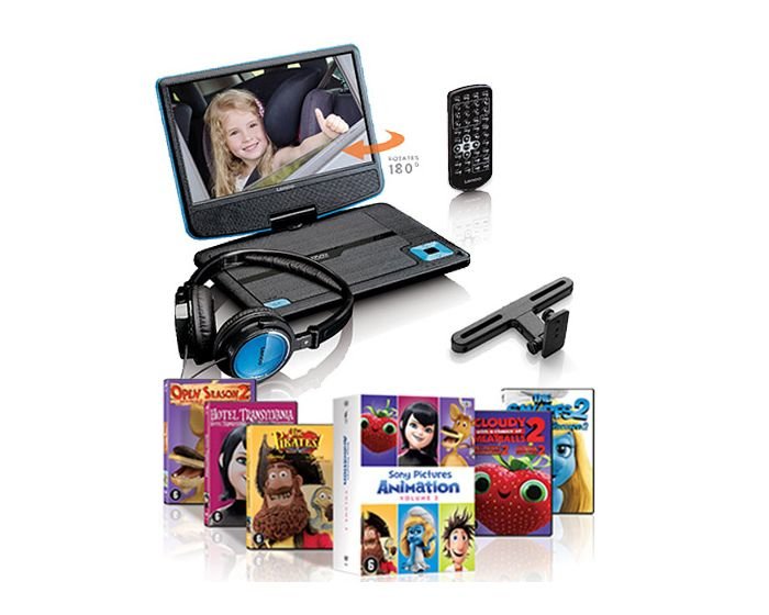 Lenco DVP-910 Reproductor Dvd Laptop Convertible Black Blue 22,9CM (9)