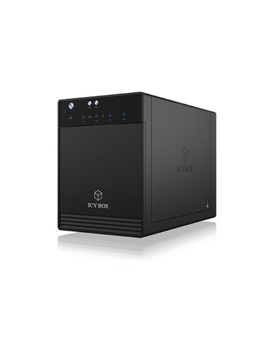 Icy Box Housing IB-3740-C31 Hard Drive /SSD Black 2.5/3.5, Box Of Units Black Housing Hard Drive /SSD, 2.5/3.5 — image 1