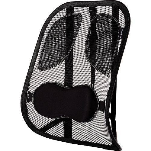 Fellowes Respaldo Mesh Professional Series Suites Cojin Lumbar - Material Mesh - Sistema Triple Tensor - Colou
