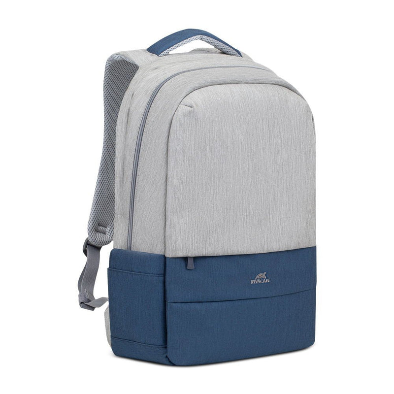 Backpack Riva Nb Prater 17.3 7567 Grey/Blue Oscuro