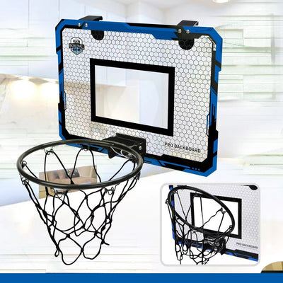 Light Dunk Scoring Folding Basketball Frame Punch-free Suction Cup Iron Hook Dual-use