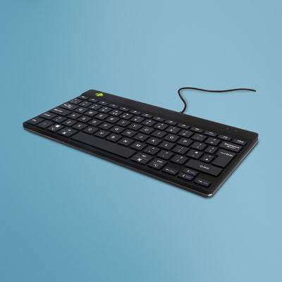 Keyboard English R-go Tools USB QWERTY Internacional Black Rgocoukwdbl — image 1