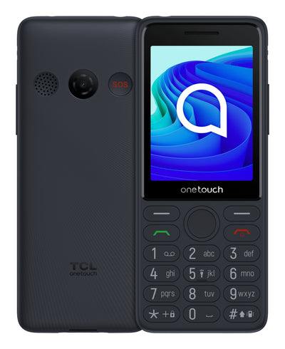 Tcl Phone Mobile Phone One Touch 4042S Personas Mayores 4G Grey Oscuro — image 1