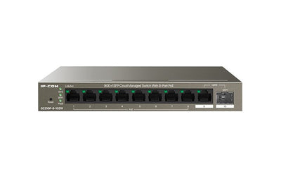 Ip-com Switch G2210P-8-102W Switch Gigabit Ethernet (10/100/1000) Energía Sobre Ethernet (PoE) Grey — image 1