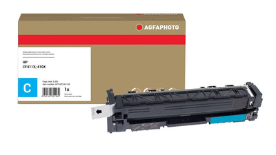 Agfaphoto APTHPCF411XE Cartridge Toner 1 Pieces Compatible Cyan — image 1