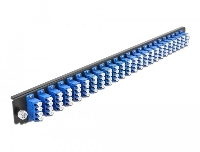 Delock Box Of Empalme Panel Front 24 Ports Lc Quad Blue 19?