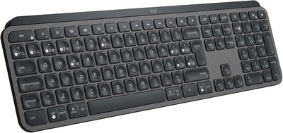 Logitech Keyboard Spanish Mx Keys S Wireless Bluetooth QWERTY Grafito — image 1