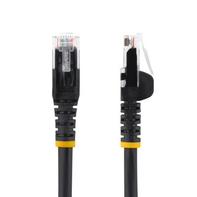 Network Cable Ethernet CAT.6 UTP Cabl Without Enganches Black 50CM — image 1