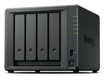 Synology NAS Diskstation DS925 + 4 Bahías 3.5'- 2.5' 4GB DDR4 Formato Tower — image 1
