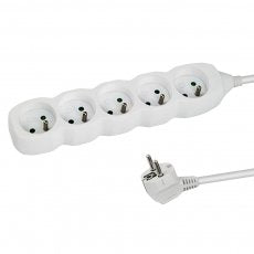Esperanza ELK207W Power Strip 5GN/1,5M White — image 1