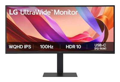 LG Monitor 34U650A-B 34 3440 X 1440 Pixels Wide Quad HD LCD Black — image 1