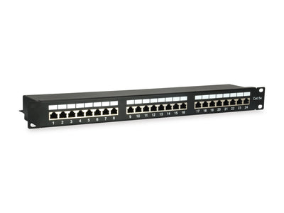 Equip Patchpanel 24x RJ45 CAT.5E 19 FTP 1HE Black — image 1