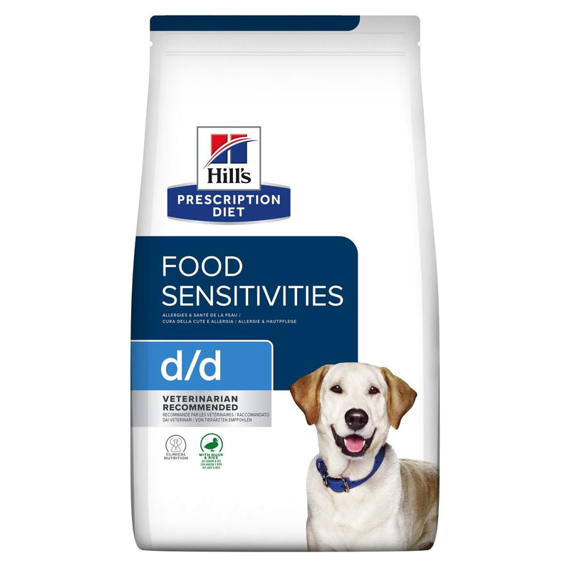 Hill's Alimento Seco Perros Pd D/D Sensibilidades Alimentarias, Pato Y Arroz 4KG