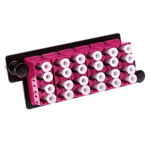 Adapterplate 6XLC Quad (24F) OM4 — image 1