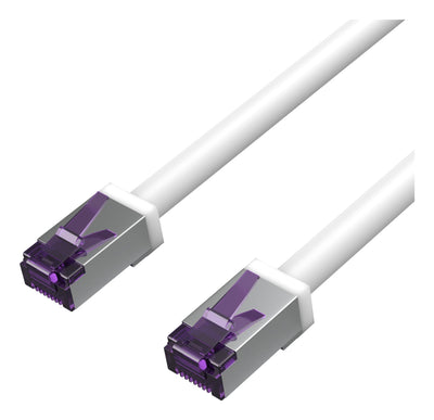 Shiverpeaks Network Cable CAT.6A S FTP Flex. 500MHZ 5M White — image 1