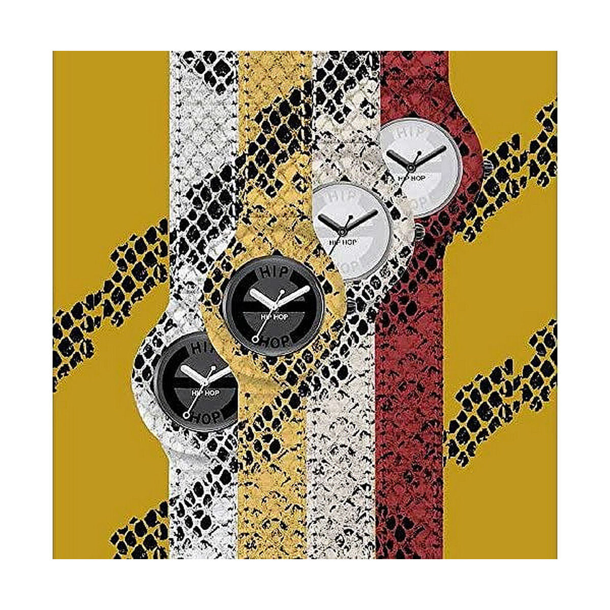 Hip Hop Ladies' Watch Hip Hop Leather (Ø 32 Mm)