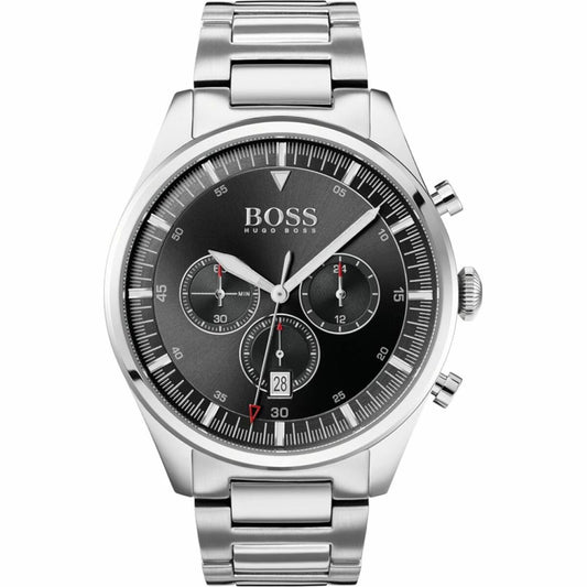 Hugo Boss Men's Watch Hugo Boss Black Silver (Refurbished B)